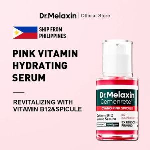 Dr.Melaxin Cemenrete Cyano Spicule Pink Serum 30ml Lifting Firming Brightening Facial Serum