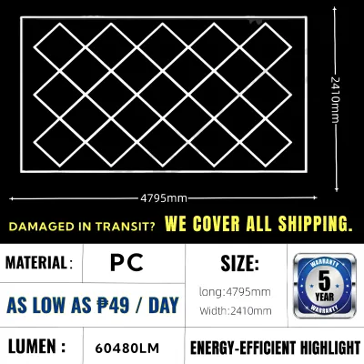 【SALE】DIY Hexagon LED Garage Light Honeycomb Modular No Dark Corner Shadow-Free