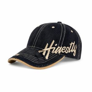 NOER Wide Brim Baseball Cap Large Head Circumference Letter Embroidered Sun Hats Casual Adjustable Sports Cap For Men Women