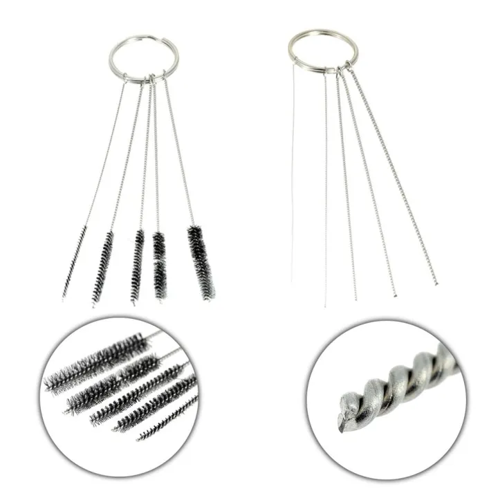 KKmoon%20Airbrush%20Cleaning%20Pot%20Glass%20Air%20Holder%20Paint%20Jar%20Bottle%20Spray%20Wash%20Clean%20Tools%20Needle%20Nozzle%20Brush%20Set%20-%20Image%204