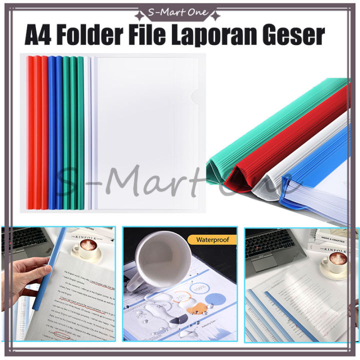 Alat tulis kantor A4 kertas file klip batang/Map kliping A4 (Map ...