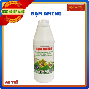 ĐẠM AMINO - Phân bón lá cao cấp giúp cây phát triển toàn diện xanh dày lá nuôi trái bung chồi to củ phát rễ - chai 1 lít