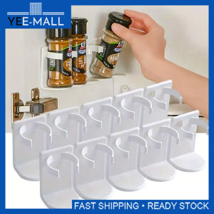Wall Mounted Spice Bottle Organizer Multifunction Storage Shelf Adhesive Hanger Kitchen Bathroom Storage Rack Wall Mounted Spice Bottle Organizer pelbagai fungsi penyimpanan rak pelekat penyangkut dapur rak penyimpanan bilik mandi 置物架