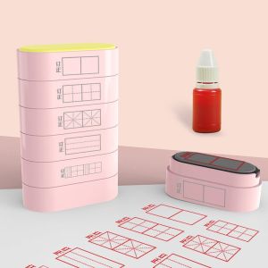 【 Tempat 】 Alat Hebat Meterai Tianzige Mengakan Guru Pembetulan untuk Membetulkan Kesilapan. Grid Ejaan Beras Pelbagai Fungsi Guru Pembelajaran Pelajar Sekolah Rendah Tianzige Seal Handy Tool Use Correction Teacher To Correct Wrong Multi-Fu