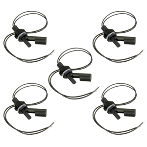 5pcs Horizontal Float Switches Water Level Sensors High Sensitivity Float Switches for Hydroponics Saltwater Freshwater Tanks