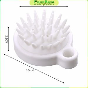 C.N. Silicone Hair Washing Brush Head Meridian Massage Artifact Mini Hair Cleaning Comb