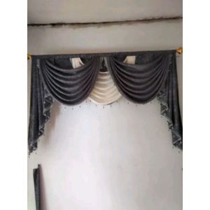 Tiray Poni Spanyol Gorden Khusus Poni Saja Hordeng Tirai Jendela Model Gelombang  Minimalis