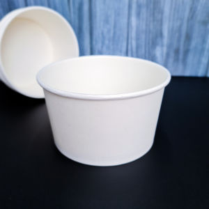 Mangkok Kertas Putih 12 oz 360 ml / Paper Bowl Polos / Paper Bowl Putih / Mangkok Es / Mangkok Kertas Putih  (25 pcs)