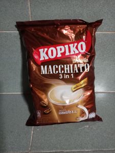 THAILAND AUTHENTIC KOPIKO MACCHIATO coffee 24g grams per sachet\sticks or 1 pack(20 pcs) BEST SELLER