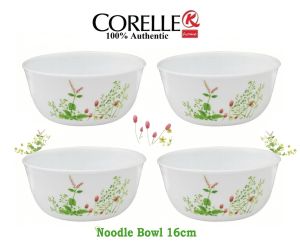 CORELLE Noodle Bowl 16cm x 7.3cm 4 Piece Set Provence Garden