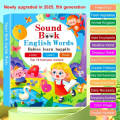 Charging version Audiobook Kids Learning English Audio Book Set | Buku Bicara Permulaan BI untuk Kanak-Kanak Prasekolah. 