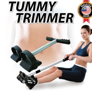 TUMMY TRIMMER Exercise Waist Body Shape Elastic Workout Gym Equipment/Alat Bersenam Bakar Kalori Murah