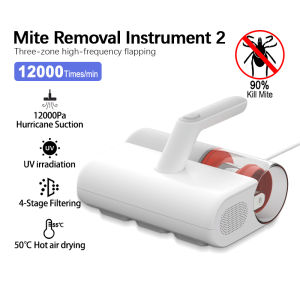 Xiaomi Mijia Dust Mite Vacuum Cleaner 2 Pro 16KPa Strong Suction LED UV-C 99% Sterilization Dual DustCup Filter