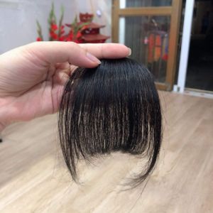 [ hàng hót tóc thật 100% ] tóc giả nữ tóc mái giả tóc mái thưa tóc thật tóc mái thưa hàn quốc