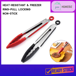 Stainless Steel Food Tongs Multipurpose Kitchen Utensil Cooking BBQ Tongs