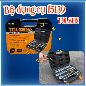 Bộ tuýp 1/2 inch Tolsen 15139 (22 món)