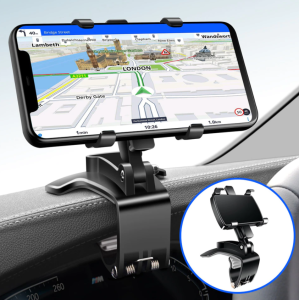 HD35 Holder Hp Dashboard Mobil Jepit 360 Derajat 3 In 1 Universal