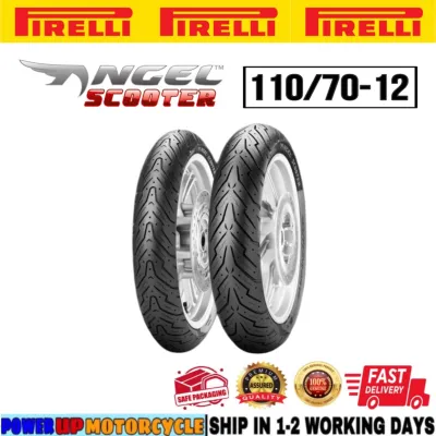 YEAR 2025 PIRELLI ANGEL SCOOTER TYRE TIRE TAYAR 110/70-12 110 70 12