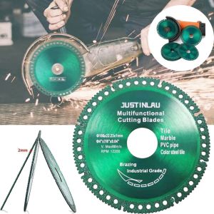 6 In 1 Mata Gergaji Diamond Pisau Gergaji Pemotong Berlian 100mm Multifungsi Bahan Metal Besi Stainless Steel pemotong keramik