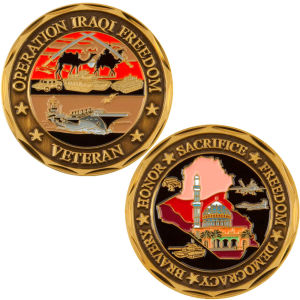 【discount store】OIF Challenge Coin Israel War Veteran Operation Freedom Challenge Coin