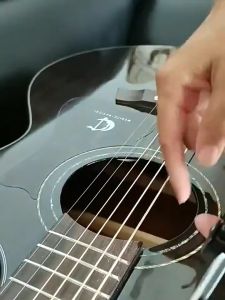 Acoustic Guitar Sound Hole Pickup Magnetic Transducer 12-hole with Tone Volume Controller