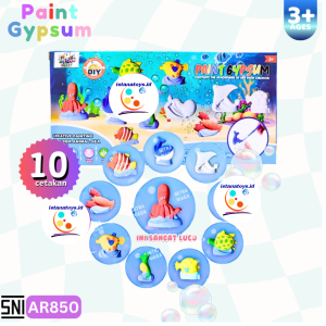 ID  Mainan Mewarnai Paint Gypsum Sea 10pc AR850