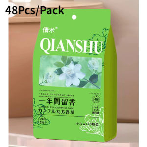 48Pcs Camphor Ball Rose Fragrance Japan Moth Balls Rose Fragrance For Clothes Camphor Home