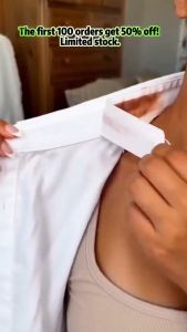 Disposable Sweat Pads Prevent Stains On Collars And UnderarmsAnd Adhere Securely PAZU