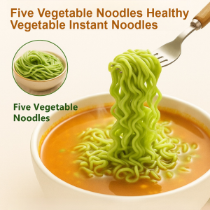 Fat Loss Five-Vegetable Noodles Rich In Dietary Fiber Easy Digest Healthy Spleen Stomach Noodles