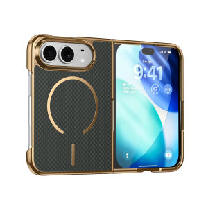 For iPhone Duo Fold Case Luxury With tempered film Protective Back Cover For MagSafe Wireless Charging Shell Funda