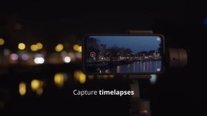 Gimbal Stabilizer for iPhone Phone Gimbal w/Focus Wheel Face Tracking for 16 15 Pro Max Android 3-Axis Phone Stabilizer for Video Recording Vlog