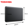 Ready Stock!!Toshiba External Hard Drive Portable HDD Canvio Partner 1TB/2TB USB 3.0 Hard Disk. 