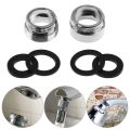 PIEGING shower water filter accessories kitchen metal water-saving adapter faucet aerator connector External thread.