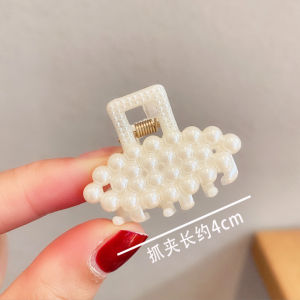 Kẹp tóc nhựa giả ngọc xinh xắn phong cách Hàn Quốc cho nữ