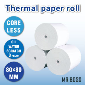 80X80mm rolls Thermal Receipt Paper rolls POS Printing Coreless Cash Register ticket loyverse