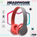 BTS -  3.3 HOT DEALS HARGA PROMO !! Headset Bluetooth X-One P47 4.1+EDR Headphone Wireless Extra Bass Stereo High Quality Earphone Gaming Buat HP Handphone Full Bass Hengset hanset Blutut Blutooth Bando Tanpa Kabel aerphone DJ Mic mike mik Speake. 
