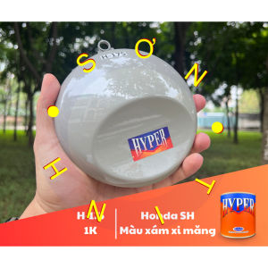 Sơn xe máy HYPER màu xám xi măng Honda SH 350I 1K (Code: H-175) sơn thơm công nghiệp