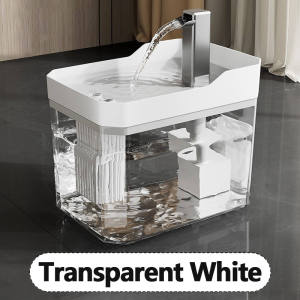 1.5L Pet Water Fountain for Dogs and Cats with Filter and Silent Pump Automatic Circulation Water Cat Dispenser