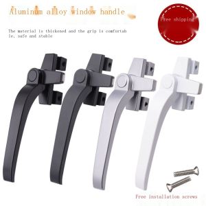 38 ประเภทอลูมิเนียมอัลลอยด์ประตู หน้าต่างของ Hand Color Curtain Wall ประตูอลูมิเนียมและ Windows Handle Seven Words Hold Hand Shake Handshandle Extrapolation Window Lock
