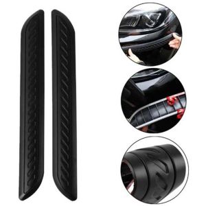 ZOATAAL Universal 2PCS Car Styling Accessories Car Body Protection Car Front Rear Bumper Bumper Corner Guard Cover Anti collision Strips Car Corner Guard Bumper Guard Protector