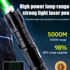 High Power Long Distance Office Laser Pen / Key Mark Work Indicator Light Pen / Engineering Conference Display Light Pen / High Power Green Laser Pen Set Long Distance Shooting