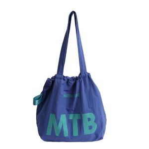 HI MIA Nylon Túi dây rút Trọng lượng nhẹ Màu sắc đồng nhất Túi đeo vai chữ Đơn giản Dung tích lớn Túi xách Nữ