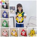 TSEVD Anti-lost Panda Children Backpack Mini Cartoon Children School Bag Simple School Bag Kindergarten Backpack Kids. 