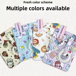 GIORGIONE Large Capacity Cartoon Nurse Pencil Bag Insert in Pocket Flip Cover with ic Nurse Pencil Case Clip Multifunctional Waterproof Doctor Chest Pen Holder Hospital