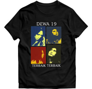 KurniaKaos T-Shirt Kaos Distro Musik Band DEWA 19 bahan 24s kaos murah