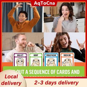 [COD] AqToCna Ship within 24 hours Coyote Game Coyote Party Card Game Meet The Action-Packed Card Game Full Of High Fives And Havoc Funny Action Card Games