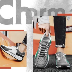 Mens Shoes Running Shoes Forrest Gump Shoes Breathable Soft Sole Casual One Stirrup Running Shoes