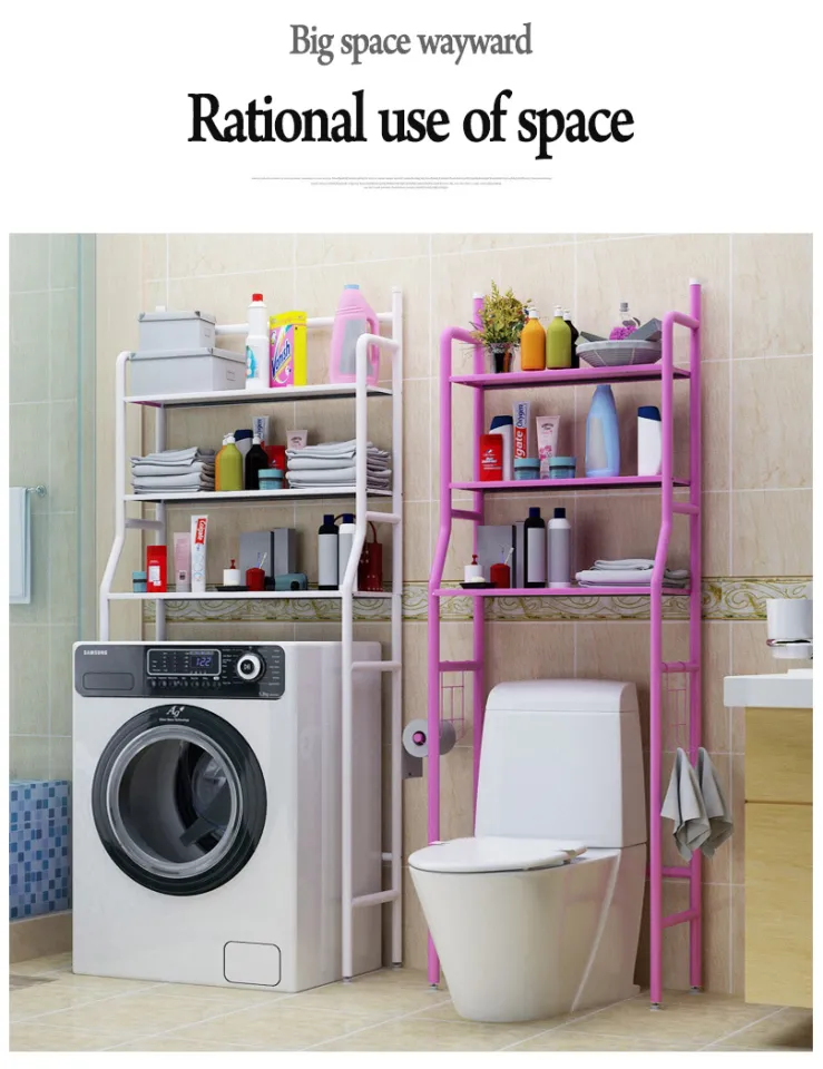 Smart Organizer Bathroom Over Toilet/Washing Machine Storage Rack