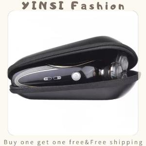 YINSI Razor Shaver Case Box Bag Electric Razor Storage Bag Box Waterproof EVA Hard Travel Portable Shaver Protective Storage Case