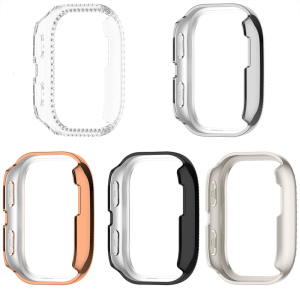 เคสแฟชั่นแฟชั่นโปร่งแสงปกป้องฝาครอบป้องกันตัดหลากสีเหมาะสำหรับนาฬิกา Bip6